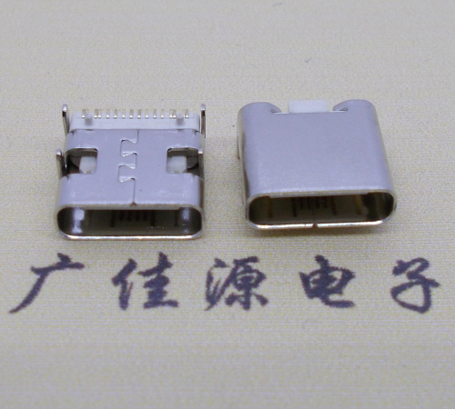 白云卧式板上型Type-C16P母座H=8.3连接器