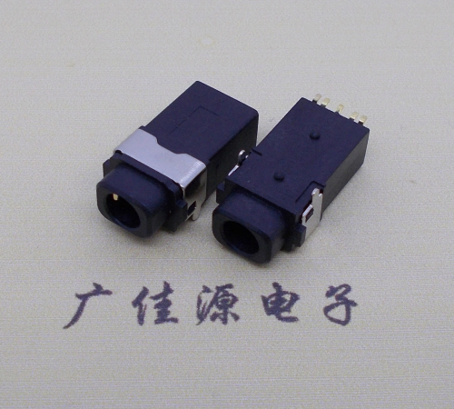白云耳机插座PJ-415防水X7功能2.5/3.5铜针孔